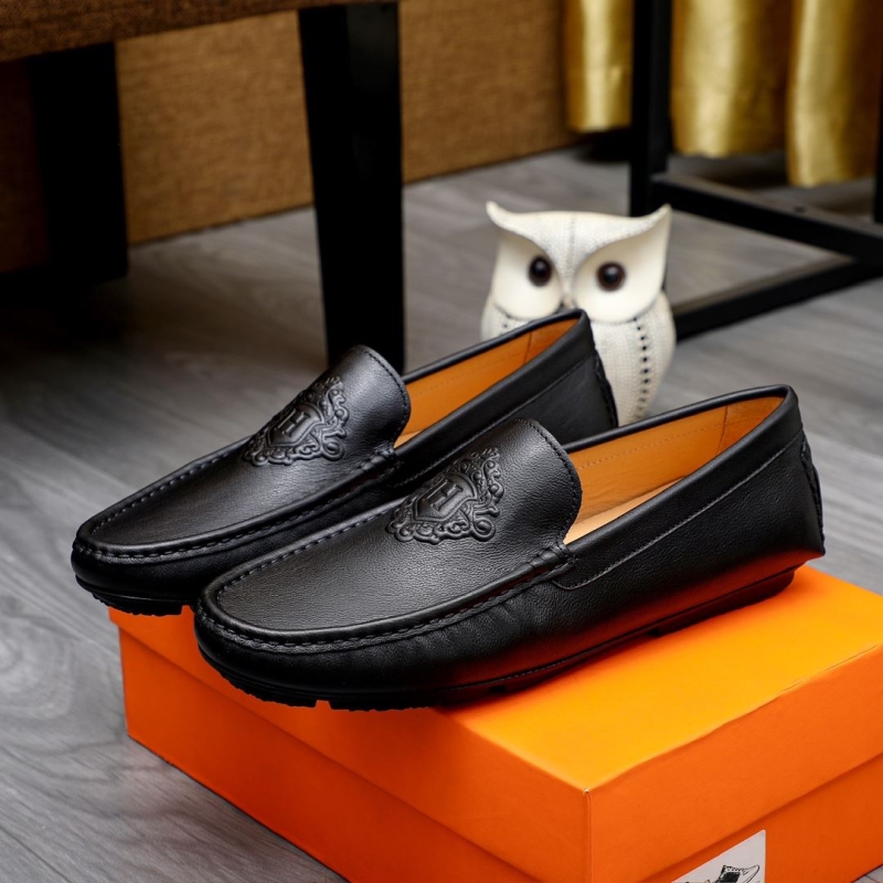 H**mes leather shoes